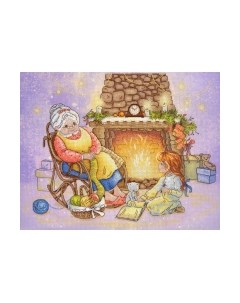 Набор для вышивания Рождественский вечер / РК-519М М.п.студия