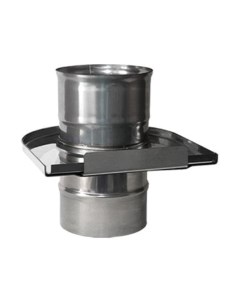 Шибер для труб Ferrum Ф150 / f5204