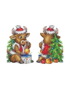 Набор для вышивания Символ года. Бык / Р-498М М.п.студия