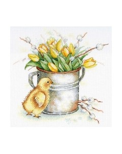 Набор для вышивания Тюльпановое настроение / А-025М М.п.студия