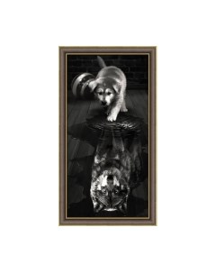 Набор алмазной вышивки Волк внутри / АЖ-1870 Алмазная живопись