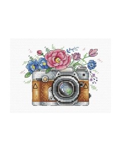 Набор для вышивания Цветочный кадр / В-255М М.п.студия