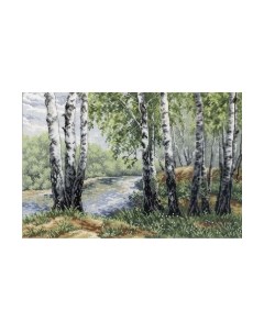 Набор для вышивания В тени берез / НВ-571М М.п.студия