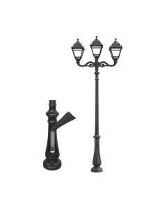 Фонарь уличный Simon U33.202.M21.AYH27 Fumagalli