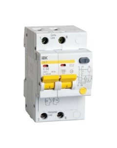Дифференциальный автомат IEK АД-12 50А100мА / MAD10-2-050-C-100 Iek