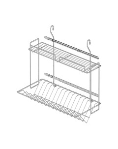 Сушилка для посуды Starax S-4018-C
