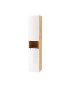 Шкаф-пенал для ванной ЗОВ Дион 150 / DP150LHO0M9003GKV5 Зов