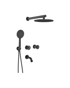 Душевая система со смесителем Laveo Muro BAU711P
