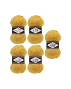 Набор пряжи для вязания Lanagold 49% шерсть, 51% акрил / 216 Alize