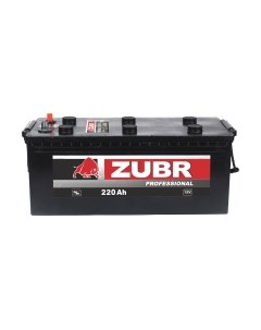 Автомобильный аккумулятор Zubr Professional болт R+ Зубр