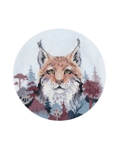 Набор для вышивания Миниатюра. Рысь / 1302В Овен