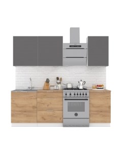 Кухонный гарнитур Интермебель Микс Топ-3 1.7м