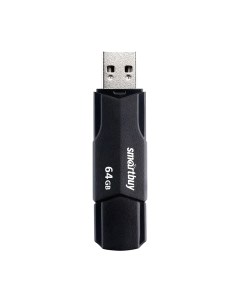 USB flash накопитель SmartBuy 64Gb Clue Black / SB64GBCLU-K Smartbuy
