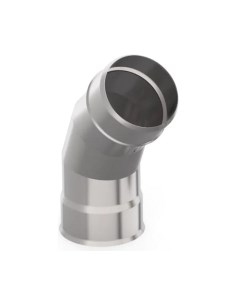 Поворот дымохода UMKPRO 135 150 AISI 439/1мм тип-2 Umkpro