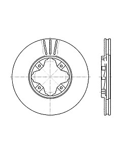 Тормозной диск 60209940VSX Stellox
