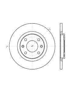 Тормозной диск 60201925SX Stellox