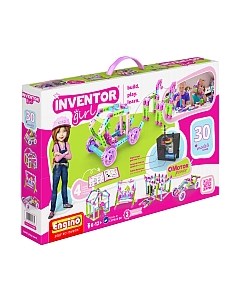 Конструктор электромеханический Inventor Girls Набор из 30 моделей / IG30 Engino