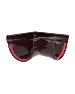 Угол желоба Grand Line Дизайн 135 ПВХ 90 градусов RAL 8017 Grand line