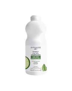 Шампунь для волос Family Зеленый Чай и Лайм для волос склонных к жирности Byphasse