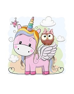 Набор алмазной вышивки Подружки / WD2472 Wizardi