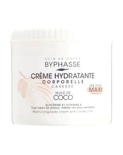 Крем для тела Byphasse Увлажняющий с маслом кокоса