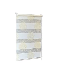 Рулонная штора Delfa Сантайм День-Ночь Декор МКД DN-44805