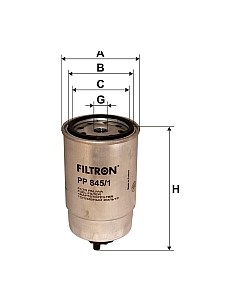 Топливный фильтр Filtron PP845/1