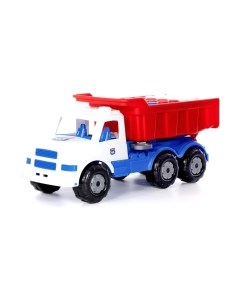 Самосвал игрушечный Полесье Буран №3 с конструктором / 94315