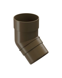 Колено трубы водосточной Docke Premium 45 градусов