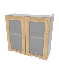 Шкаф навесной для кухни Интерлиния Компо ВШ80ст-720-2дв