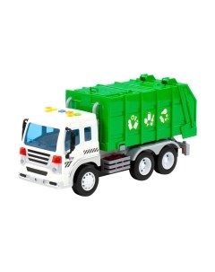 Мусоровоз игрушечный Полесье Сити коммунальный со светом и звуком / 86389