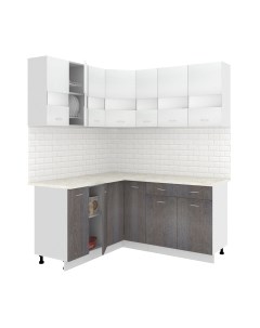 Кухонный гарнитур Кортекс-мебель Корнелия Экстра 1.5x1.7м
