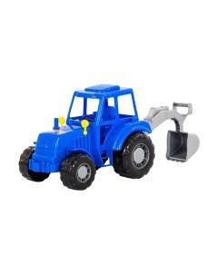 Трактор игрушечный Полесье Алтай с лопатой / 84866