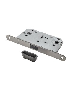 Защелка врезная Ренц INLBM 5096 pl MBN с пластиковой ответной планкой