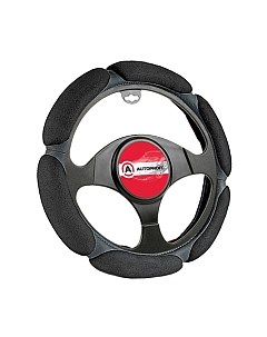 Оплетка на руль Autoprofi SP-5026 BK