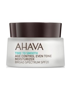 Крем для лица Ahava Time To Smooth Увлажняющий Ровный тон и проф-тика старения SPF20