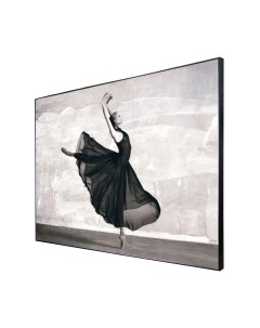 Картина Декарт Дама в танце в черном платье 8Л3428