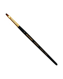 Кисть для рисования ПАЛИТРА Синтетика плоская 6 / ЖS2-06.05Ж Палитра