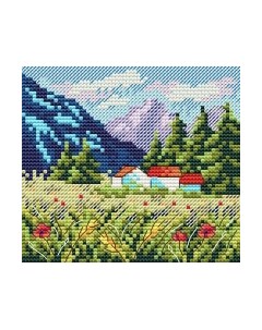 Набор для вышивания Горный пейзаж / М-614М М.п.студия