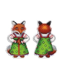 Набор для вышивания Лиса Патрикеевна / Р-477М М.п.студия