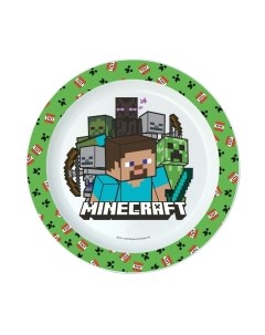 Тарелка столовая обеденная Stor Для СВЧ Майнкрафт / 40447