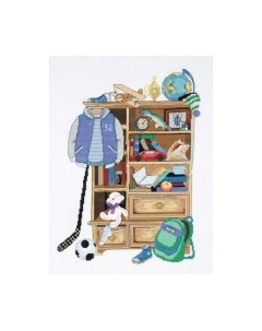Набор для вышивания Шкафчик для мальчика / 1372 Риолис