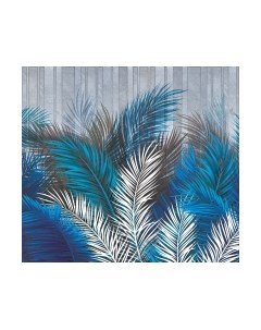 Фотообои листовые Vimala Рисованные листья 14