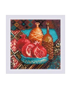 Набор для вышивания Гранаты / 1858 Риолис