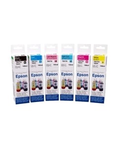 Комплект контейнеров с чернилами Revcol Для Epson серия L 6 цветов / 128934