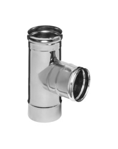 Тройник для труб Ferrum 90° Ф80 / f4516