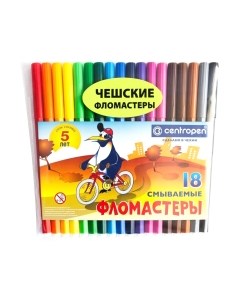 Фломастеры Centropen Пингвины / 7790 1886