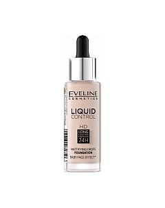 Тональный крем Eveline Cosmetics Liquid Control №005 Ivory инновационный жидкий Eveline cosmetics