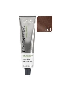 Крем-краска для волос Revlonissimo Color Sublime Vegan тон 5.4 Revlon professional