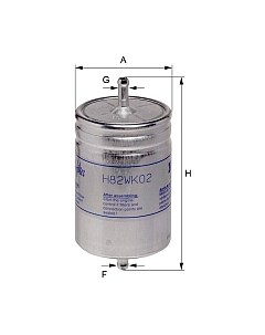 Топливный фильтр H82WK02 Hengst